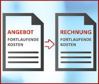 Die Weiterführung von Angeboten über fortlaufende Kosten