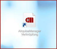 Desktop-Verknüpfungen zum AkquiseManager einrichten