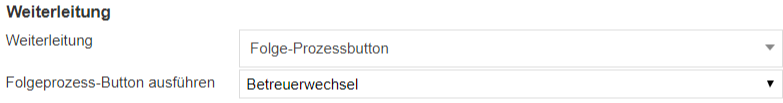 Screenshot der eingestellten Option "Folge-Prozess-Button"