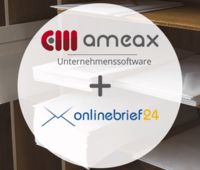 Die ameax Unternehmenssoftware und onlinebrief24.de: Postversand 2.0