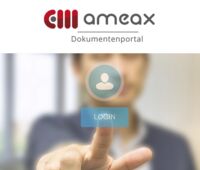 Login als Kunden-Account im Dokumentenportal