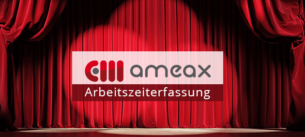 Ankündigung ameax Arbeitszeiterfassung