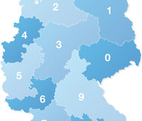 Export von Betreuergebietslisten nach Postleitzahlen