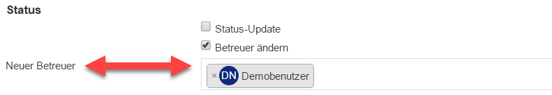 Screenshot Fenster zur Erstellung eines Prozess-Buttons mit markierter Option zum Benutzerwechsel